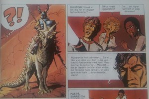 En mystisk rytter dukker op.