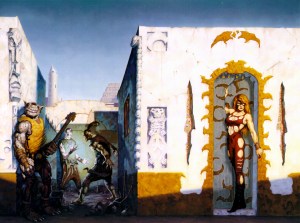 Ikke alt er ødemark i Dark Sun. Der er også byer, men ikke hvor vi er.