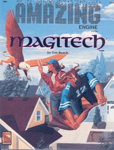 TSR's Amazing Engine system var et forsøg på et universelt system med mange genrer: Bughunters, Metamorphosis Alpha to Omega, The Galactos Barrier, For Faerie, Queen & Country m.fl MagiTech forsøgte at kombinere hverdag med trolddom.