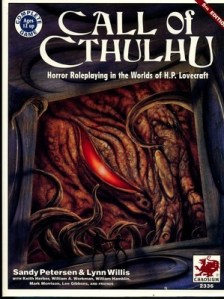 Call of Cthulhu 5th editon fra 1992.