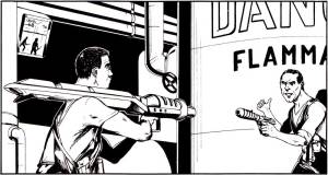 Paranioa skal være illustreret af Jim Holloway, hvis illustrationer er lige så meget med til at skabe Paranioa, som Broms var med til at skabe Dark Sun.