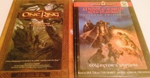 Middle-Earth Role Playing 2nd edition Collector's Edition & The One Ring - Slipcase Edition. To luksusversioner af Ringenes herre-rollespil