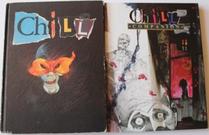 Chill regelbogen og Chill Companion. Det er Mayfair udgaven fra 1990.