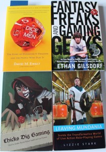 Et lille udvalg af bøger om hobbyen, som ikke er regelbøger.