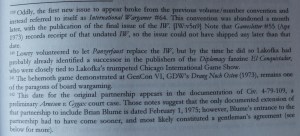 Fodnoter, der viser udfordringen ved kortlægningen af det historiske forløb.