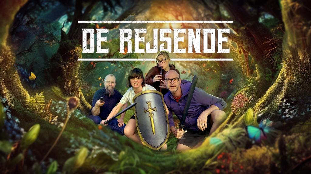 De rejsende spiller rollespil live på en&nbsp;scene